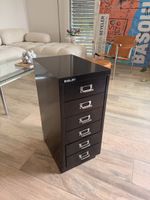 Bisley MultiDrawer Schubladenschrank schwarz – 6 Schubladen