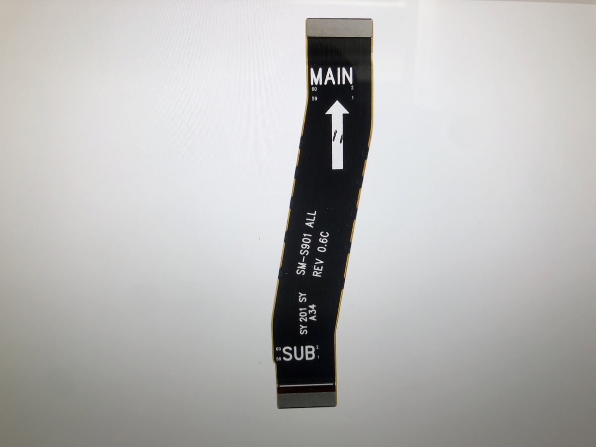 Cavi: Samsung s22 Motherboard Flex kabel  – Nuovo e nell'imballaggio originale da bern venduto da reptechnic