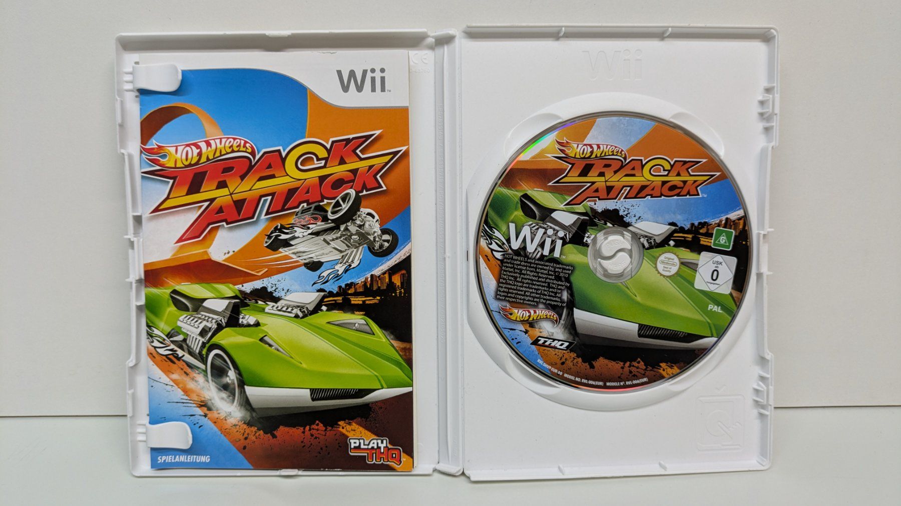 Nintendo Giochi: Hot Wheels Track Attack - Nintendo Wii – Usato da Menziken venduto da mame18 1