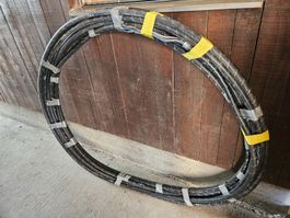 46m Starkstrom Kabel mit Gummi-Stahlmantel  5x16mm2