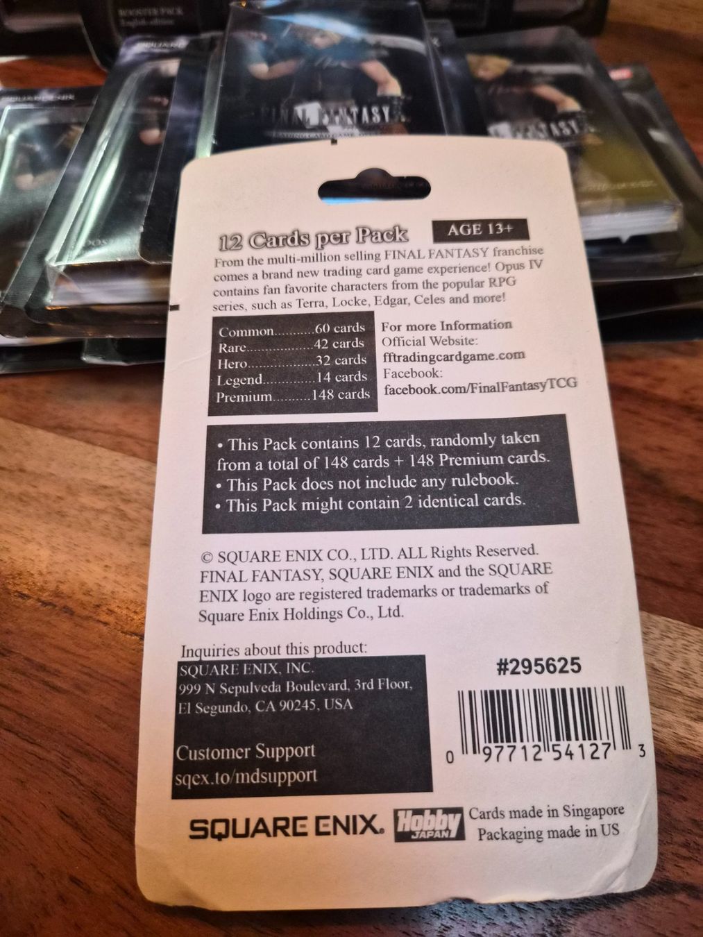 Carte collezionabili: TRADING CARDS FINAL FANTASY 15 PACK – Nuovo e nell'imballaggio originale da Schönenberg ZH venduto da heaangst 1