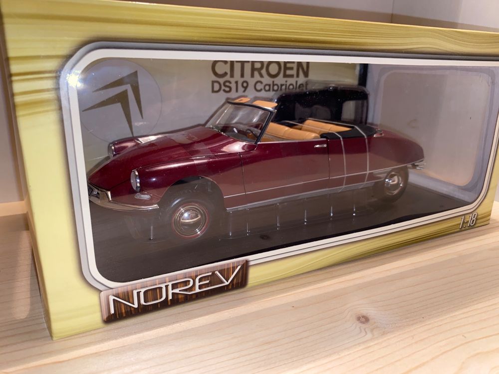 Anguplas Minicars Citroën DS19 121 échelle 1/9 - Norev, Moulé France