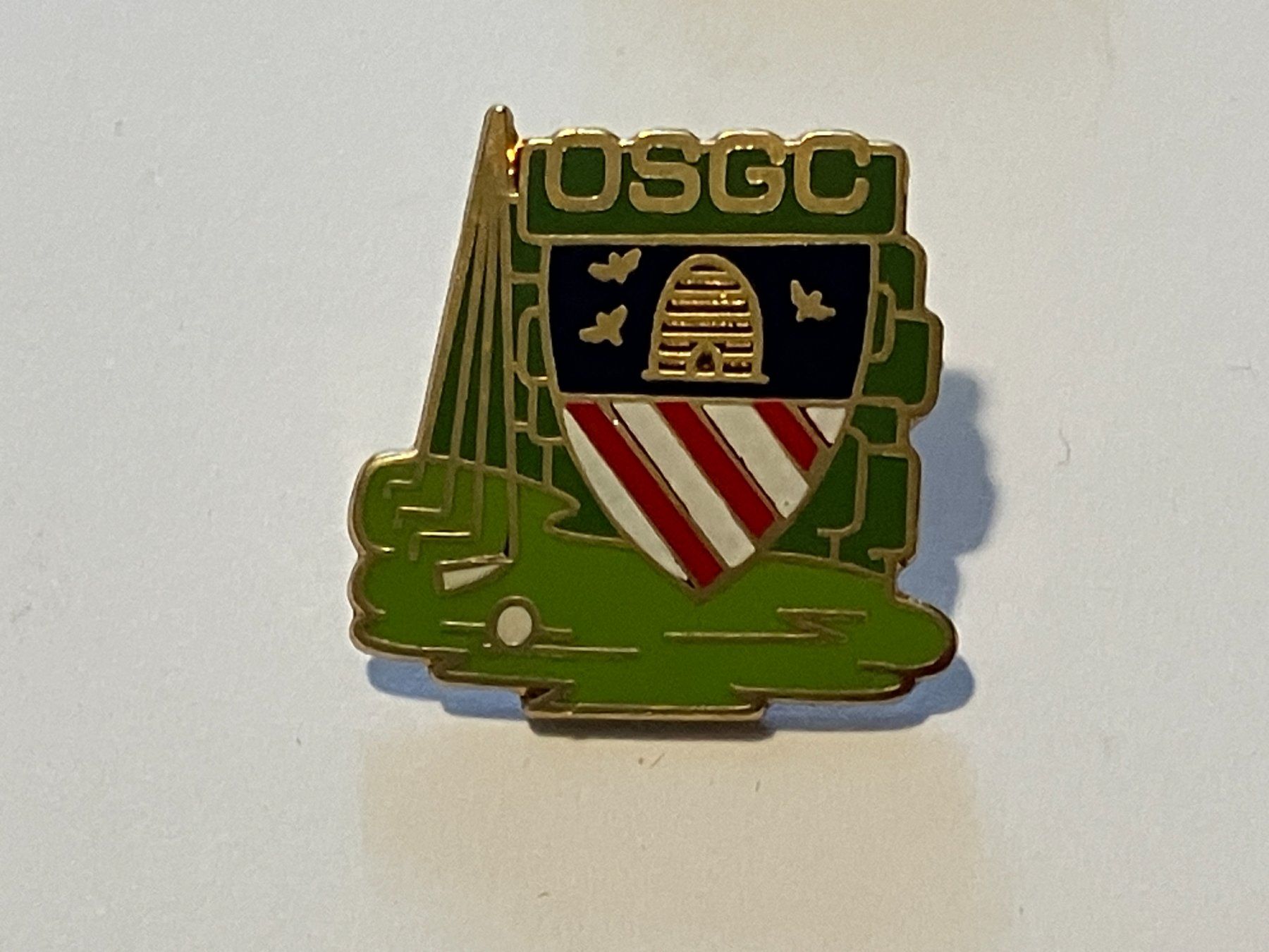 Plaketten & Abzeichen: 1 Pin OSGC – Gebraucht aus Basel von djwwpp
