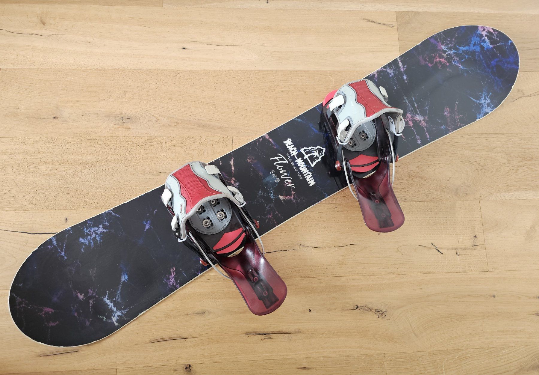 Board: BEACH - MOUNTAIN FLOWER 149 cm, mit FLOW  Bindung Gr. M – Usato da Aarau Rohr venduto da Mmiracle 1