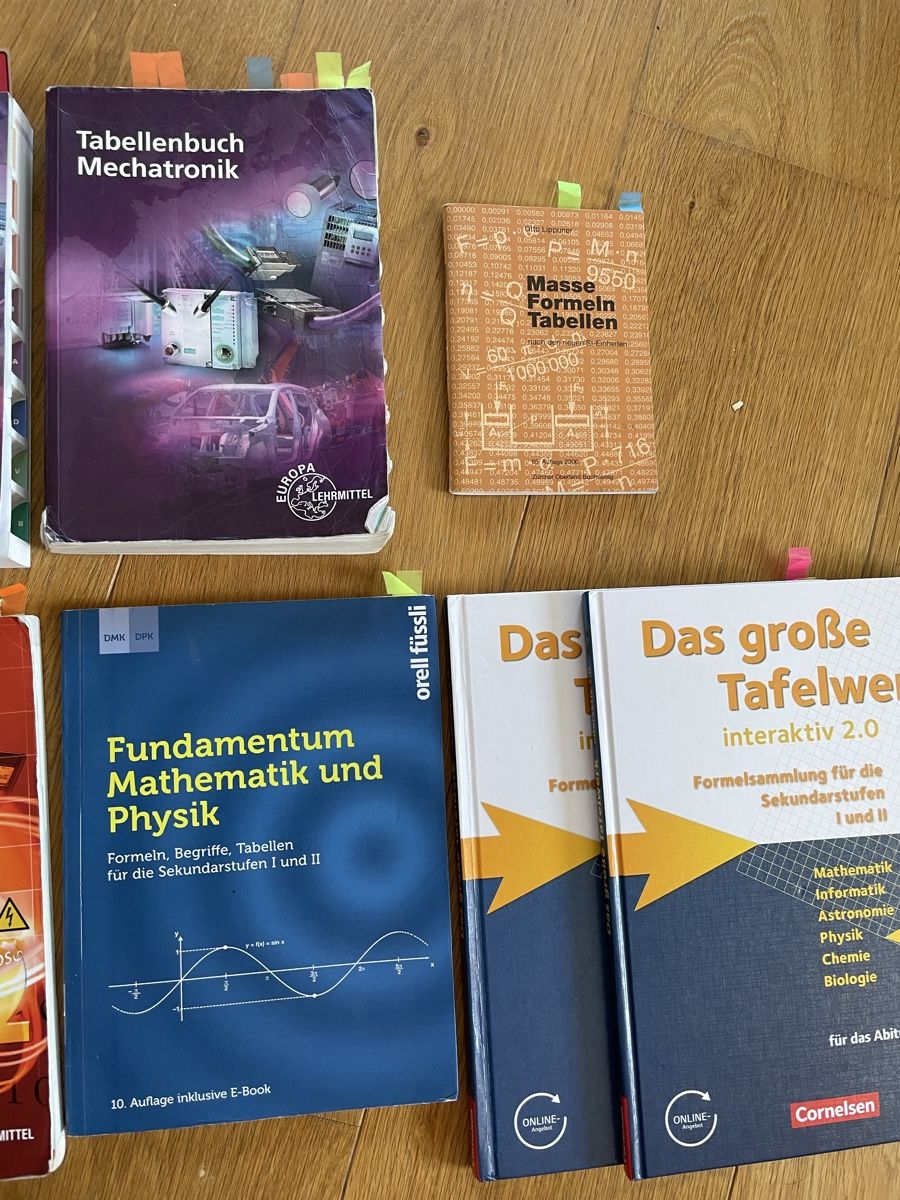 Libri: Fach- und Tabellenbuecher Mechatronik Elektrotechnik Physik – Usato da Erlinsbach SO venduto da sebastian_rech 3
