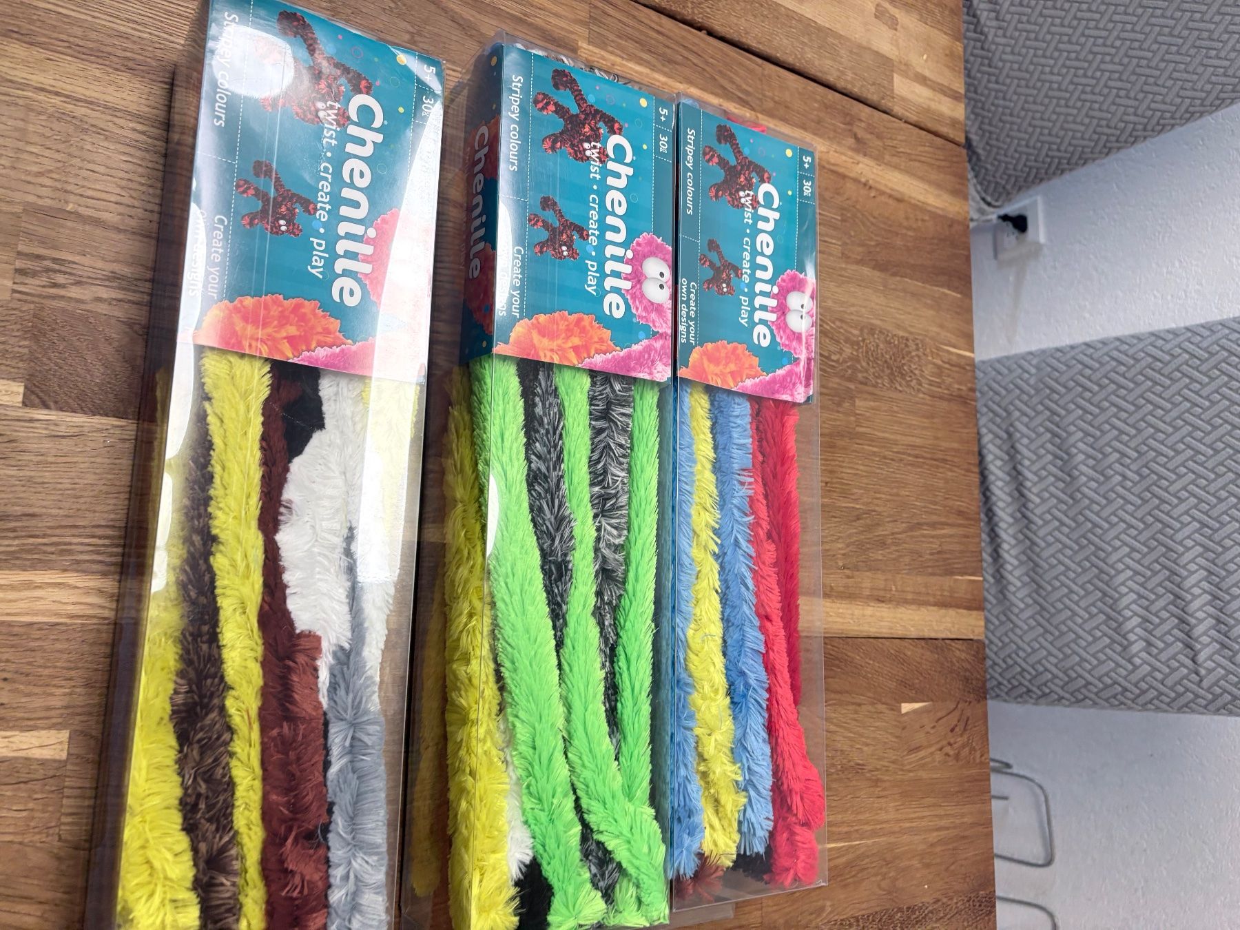 Kit bricolage: Chenille Bastelset (3x) – Nuovo e nell'imballaggio originale da Nänikon venduto da Lixors 2