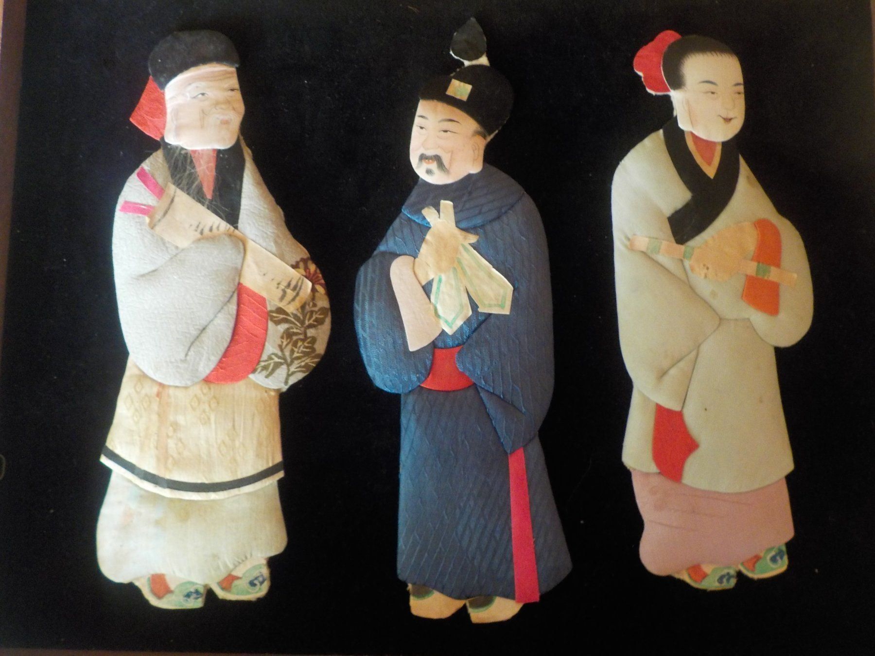 Statuette: Seidenfiguren China antik 19. Jh – Usato da Mörschwil venduto da antiksalon21 1