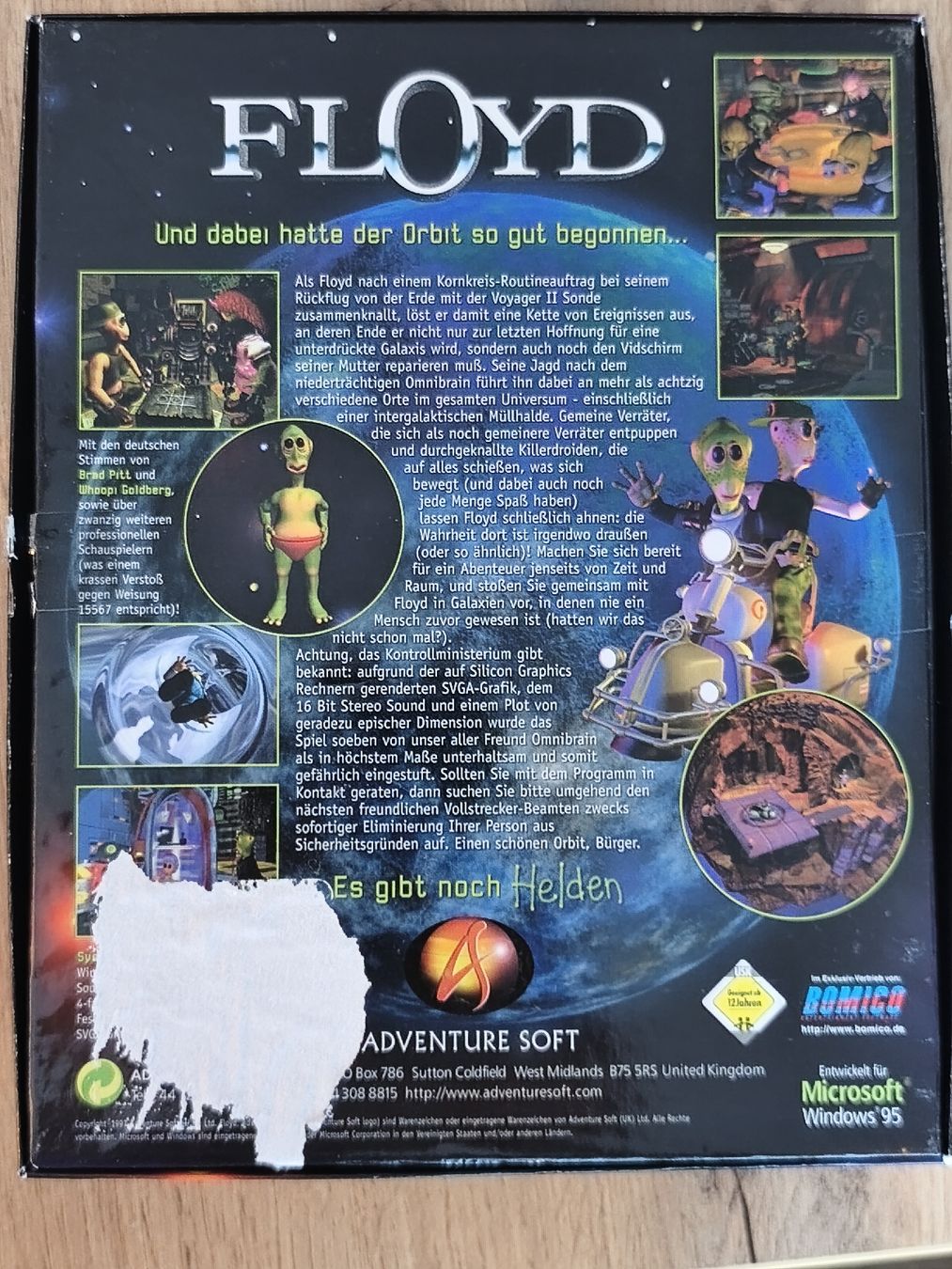 Giochi: Floyd: Jeu PC Aventure culte - Edition compléte en boite! – Usato da Conthey venduto da Th3gr4yf0x 2