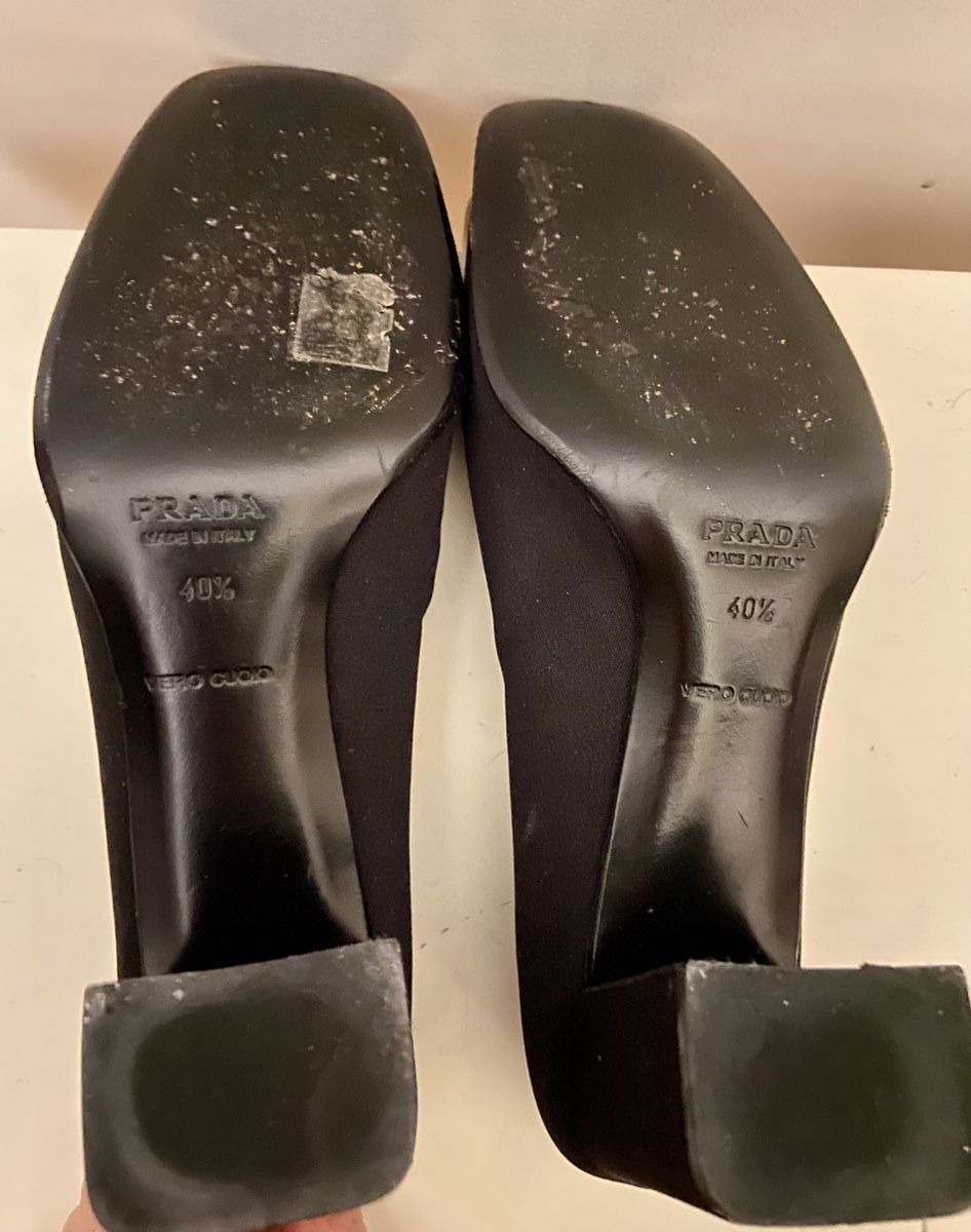 Prada Scarpe da donna: Prada Pumps schwarz mit Blockabsatz Gr.40.5 – Nuovo (secondo la descrizione) da Zürich venduto da Unique2400 4