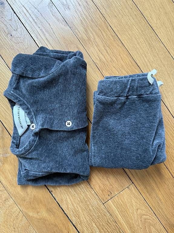 H&M Lotti & Set di vestiti: Hose und Jäckli aus Samt Gr. 68 – Nuovo (secondo la descrizione) da Zürich venduto da Soschi-25 3