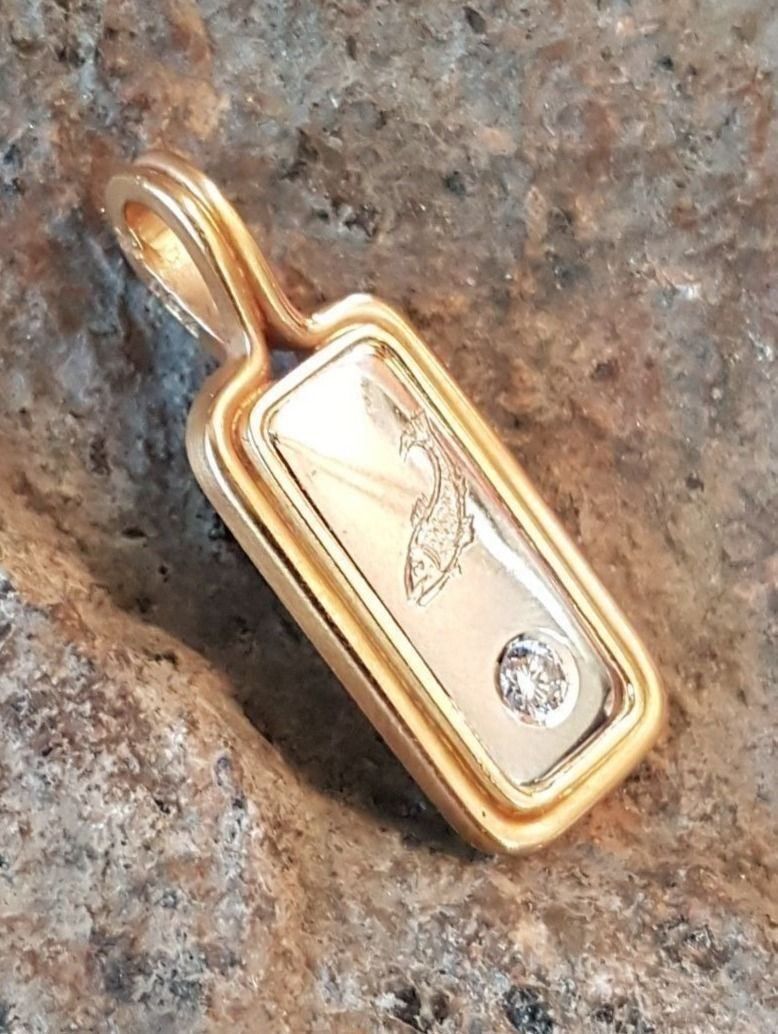 Ciondoli: Sternzeichen Anhänger in 750 Gold – Nuovo (secondo la descrizione) da Unterägeri venduto da Altgoldschmuck 1