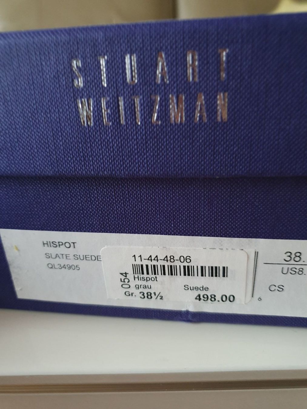 Stuart Weitzman Scarpe da donna: Klassische Pumps 38.5 Stuart Weitzman – Nuovo e nell'imballaggio originale da Cham venduto da Primles 4