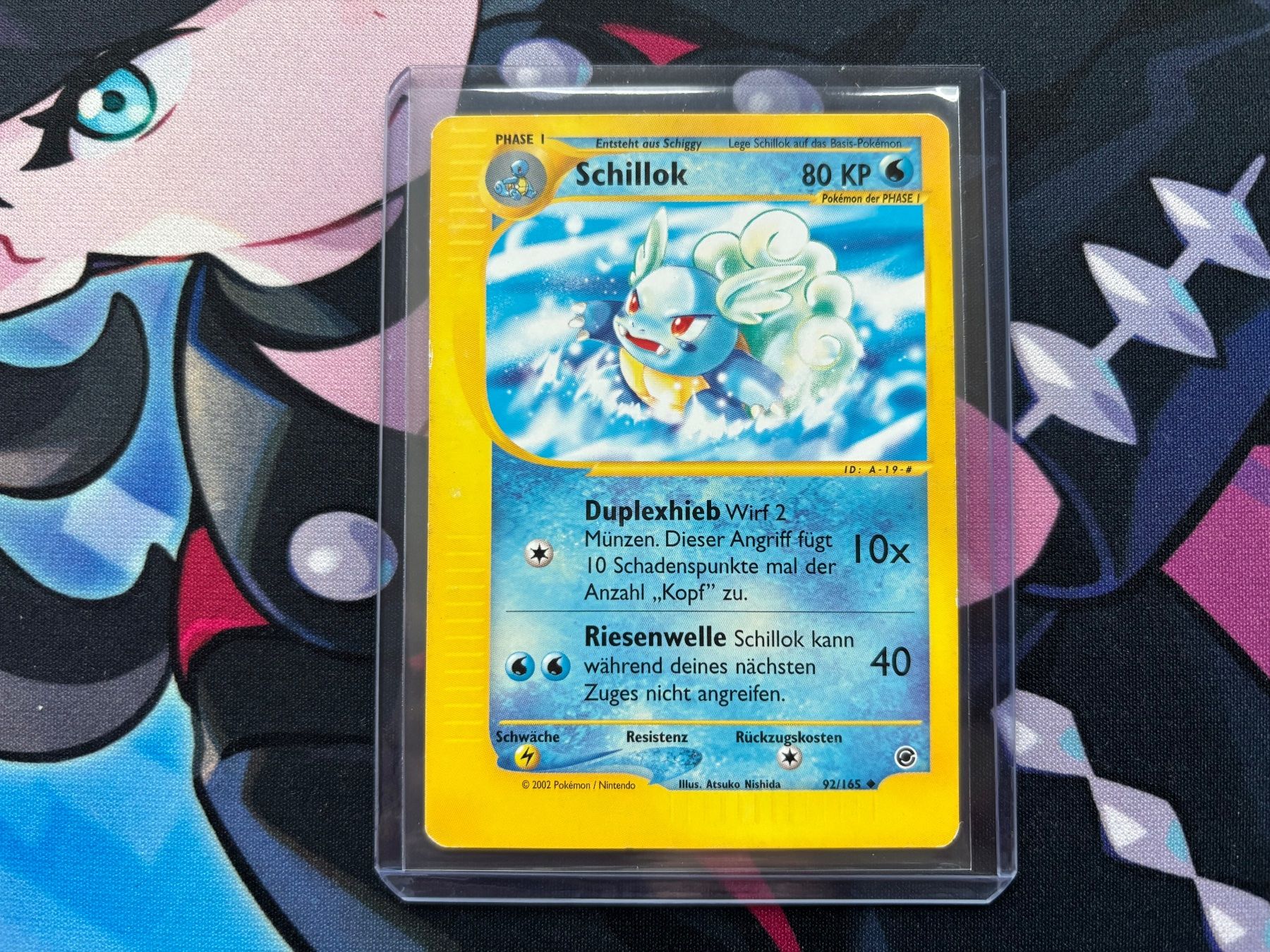 Pokémon Sammelbilder & Trading cards: 2002 POKEMON Schillok Expedition 092 – Gebraucht aus Wilen (Sarnen) von Seeungeheuer
