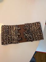 Bershka Leoparden-Taillengürtel Kunst-Leder