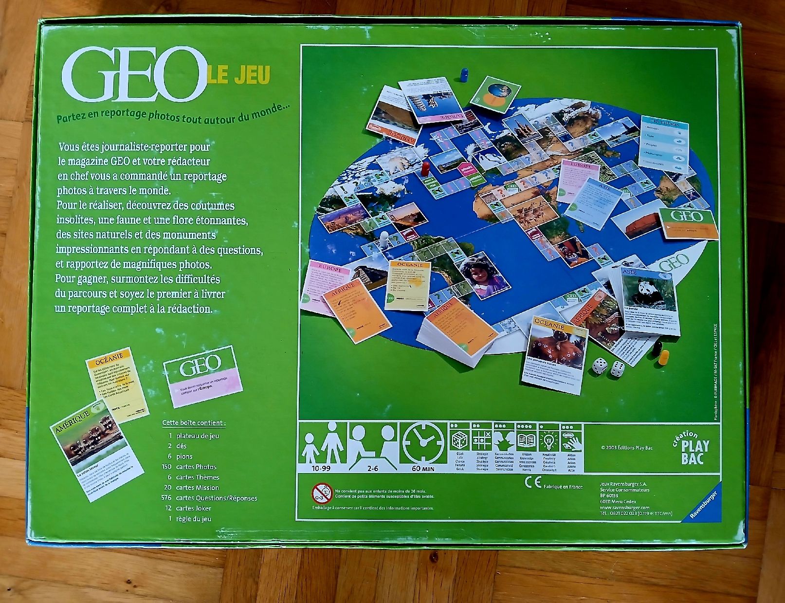 Ravensburger Giochi: GEO Le jeu – Usato da Tramelan venduto da Belleza82 5