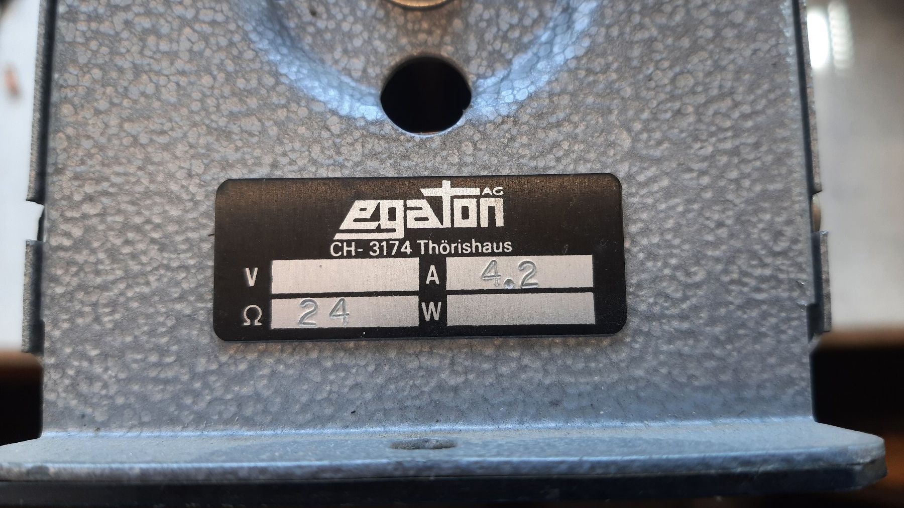 Componenti elettronici: rhéostat Egaton 24ohm 4,2A – Usato da Attalens venduto da Gmsa68 3