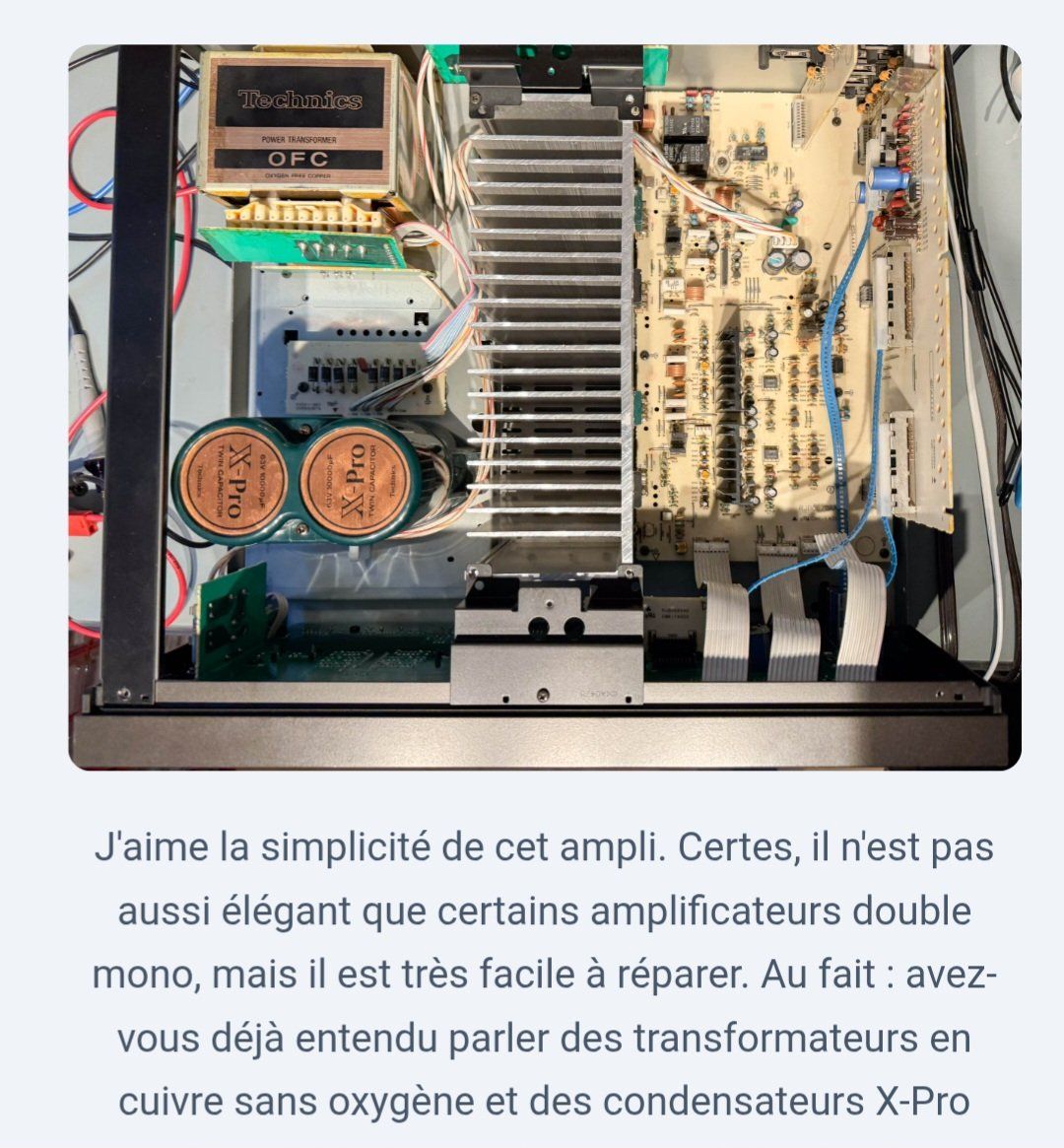Technics Verstärker: Amplificateur Technics SU VX 700 – Gebraucht aus Pully von Abba70 4