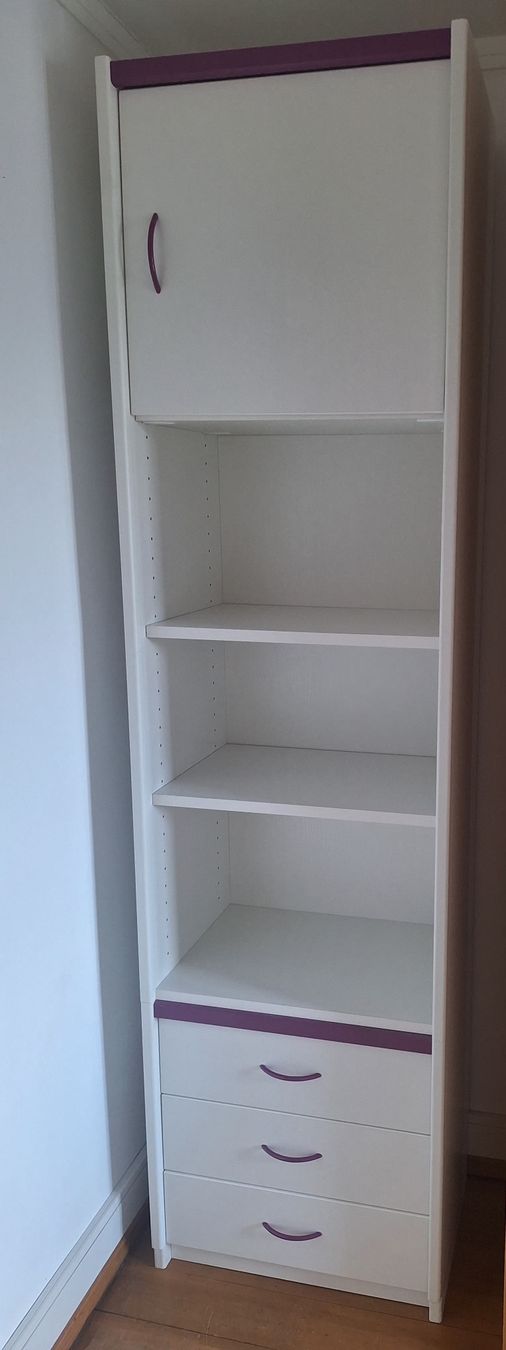 Scaffali: Regal weiss mit drei Schubladen – Usato da Stansstad venduto da Duracell__5