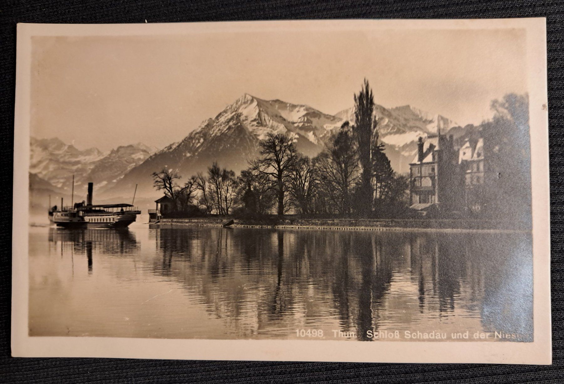 Ansichtskarten: THUN - DAMPFSCHIFF – Gebraucht aus Ponto Valentino von giorgia06