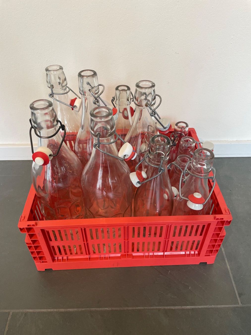 Bicchieri, Caraffe & Bottiglie: Bügelflaschen – Usato da Meilen venduto da pex01