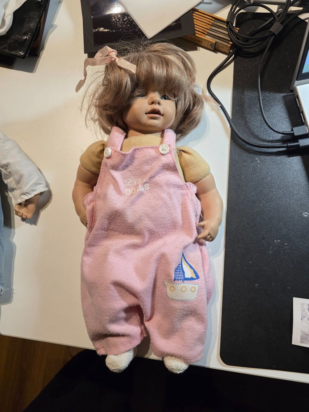 Heidi ott Bambole: schöne antike Heidi Ott Puppe Mädchen 34 cm – Usato da Walterswil BE venduto da Lonitti 1
