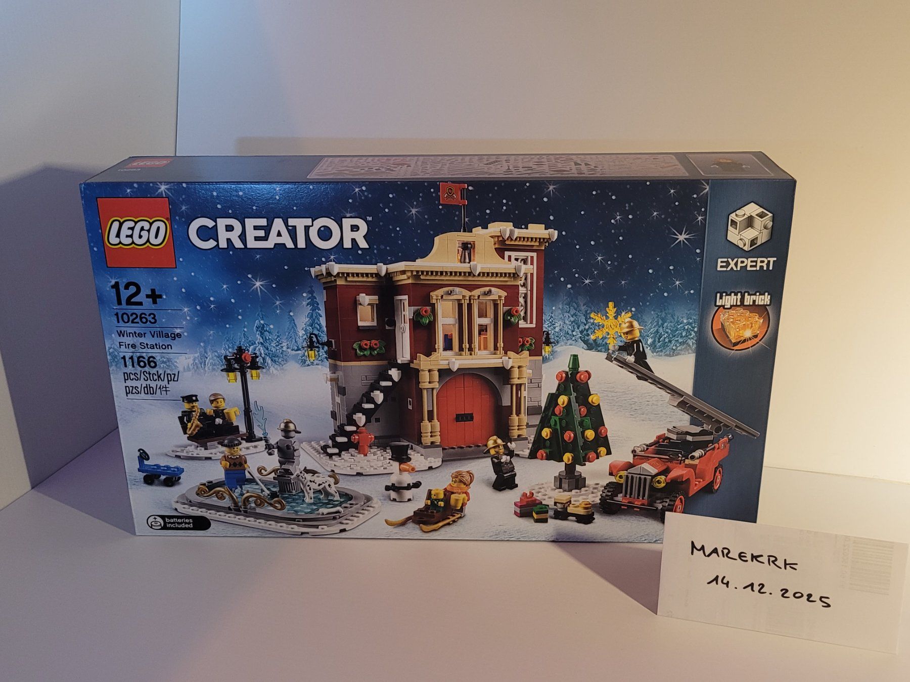 Lego Baukästen: LEGO 10263 Winter Village Fire Station – Neu und originalverpackt aus Oulens-Echallens von marekrk