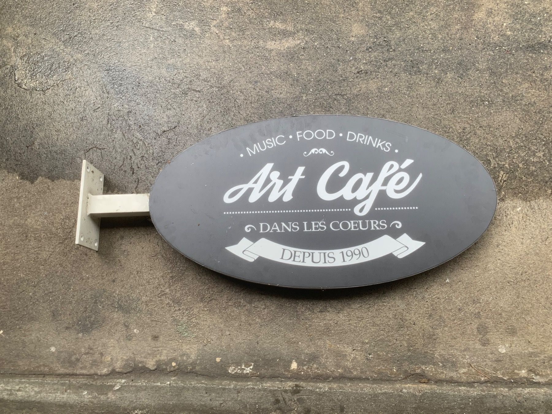Schilder: Art Cafe Bern Schild – Gebraucht aus Ostermundigen von Mcone