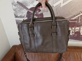 Elegante Ledertasche, braun