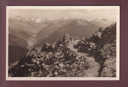 Höhenweg PARSENN-STRELAPASS - 1933 Hütte Stempel