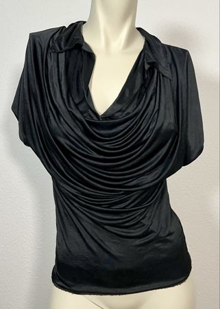 🖤 PRADA Seidenbluse – Grösse S | Schwarz | Zeitlos 🖤