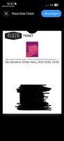 3 Mal 2 Personen 25.07.2026 Plaza Klub Ticket 2010er Party