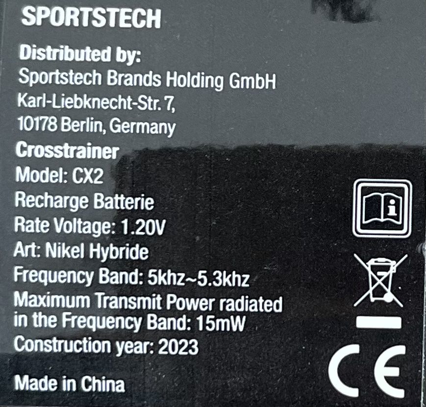 Hometrainer: Neuwertiger Crosstrainer Sportstech Cx2 – Nuovo (secondo la descrizione) da Rheinfelden venduto da Alexandra93 3