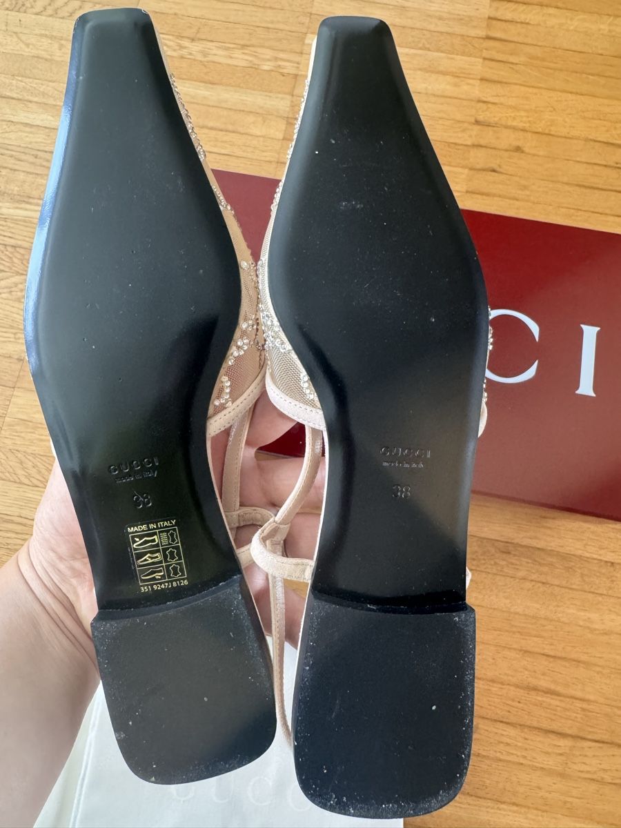 Gucci Scarpe da donna: Gucci flache Sandalen slingback Gr.38 – Nuovo e nell'imballaggio originale da Pfäffikon SZ venduto da EMMA0111 2