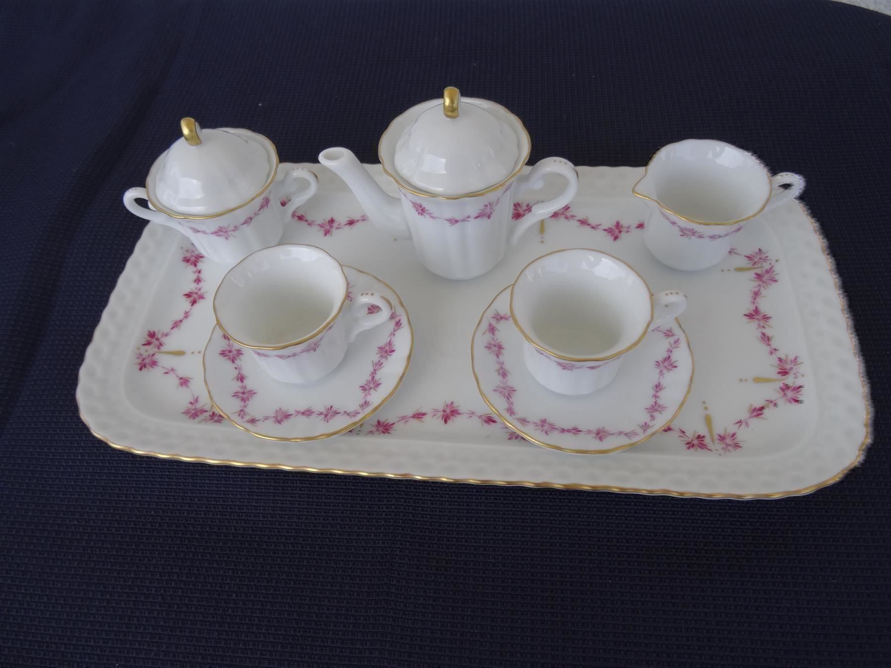 Set di piatti: wunderschönes Miniature Tête-a-Tête – Usato da Lupfig venduto da Hubi64