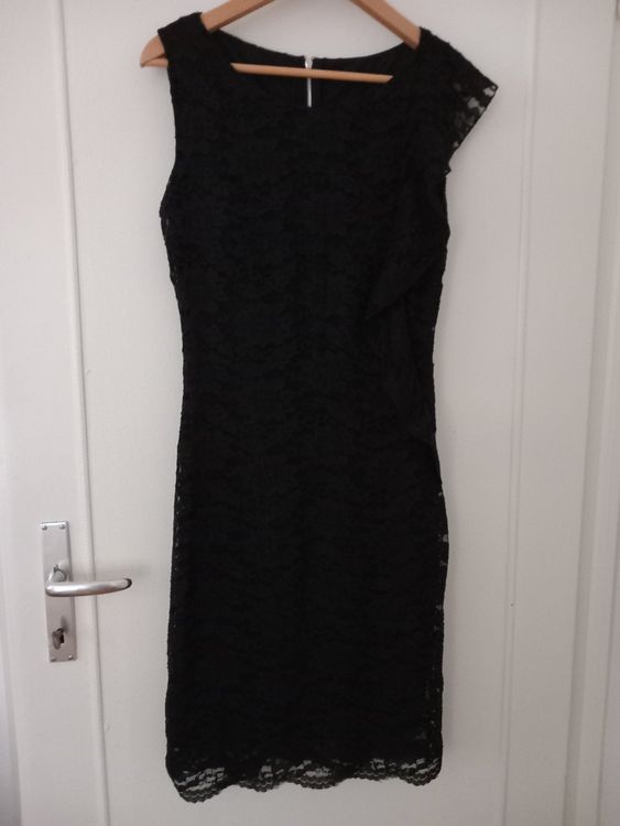 Robe Cocktail Noire En Dentelle - Taille 48/50 - Lovedrobe - Neuve Avec étiquettes