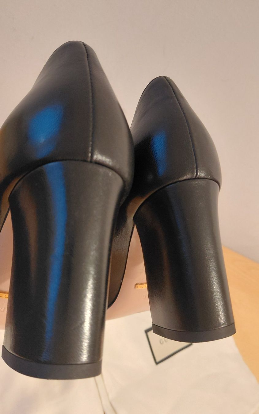 Gucci Scarpe da donna: Gucci Lederschuhe, Schwarz Gr. 39 – Usato da Zürich venduto da ewka 3
