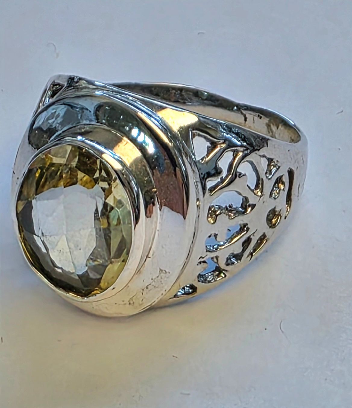Ringe: Citrin Silber Ring – Neu (gemäss Beschreibung) aus Zürich von Benedikt21 3
