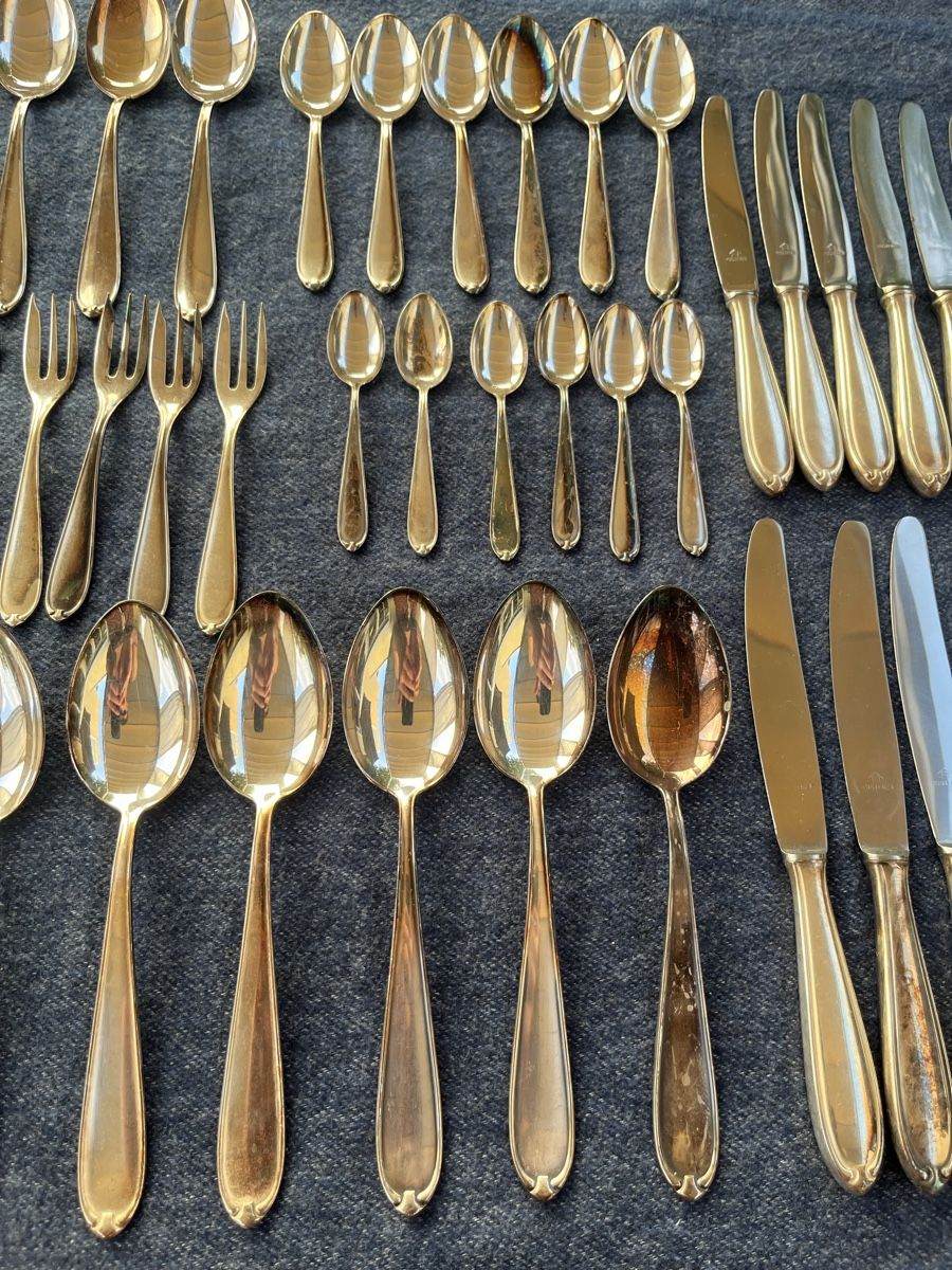Couverts: Besteck Set Silber 90 Silberbesteck 54. Teilig  – D'occasion à Würenlos par Rekalo 2
