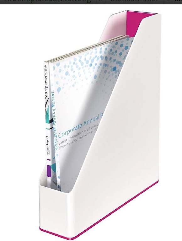 Behälter & Ähnliches: 4 Stk. Leitz WOW Stehsammler Duo Colour, A4 – Neu und originalverpackt aus Necker von liq24