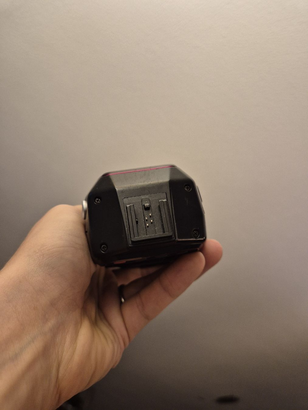 Minolta Flash: Minolta Program 5400 HS Blitzgerät mit Standfuss – getestet – Usato da Gisikon venduto da Spunk 4