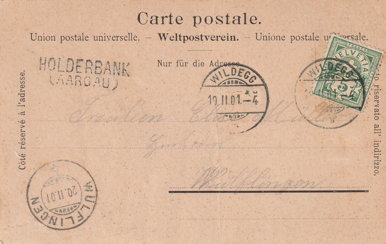 Alle Briefmarken: Stabstempel Holderbank – Gebraucht aus Rorschacherberg von fratovi2
