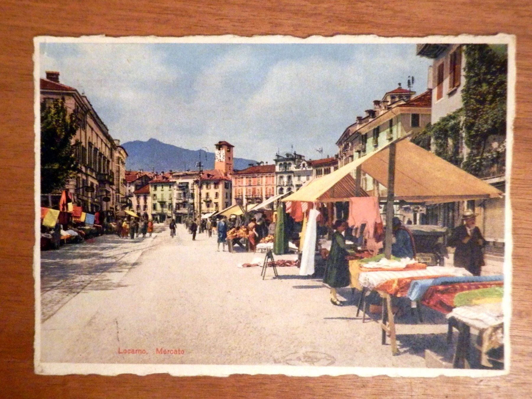 Arts picturaux & lithographies: Farblitho, Locarno Marcato Nr.8643 – D'occasion à Ueberstorf par dinbau