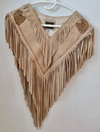 Echt Leder Poncho
