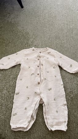 Baby Muslin Romper, 74