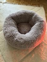 Kuscheliges Hundebett Grau/Taupe – sehr guter Zustand