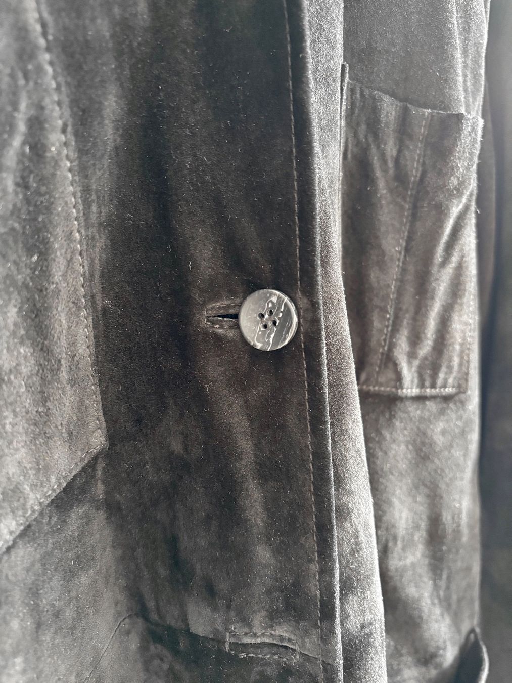 Giacche: Lange Jacke aus Veloursleder – Nuovo (secondo la descrizione) da Niederrohrdorf venduto da Madoqua 8