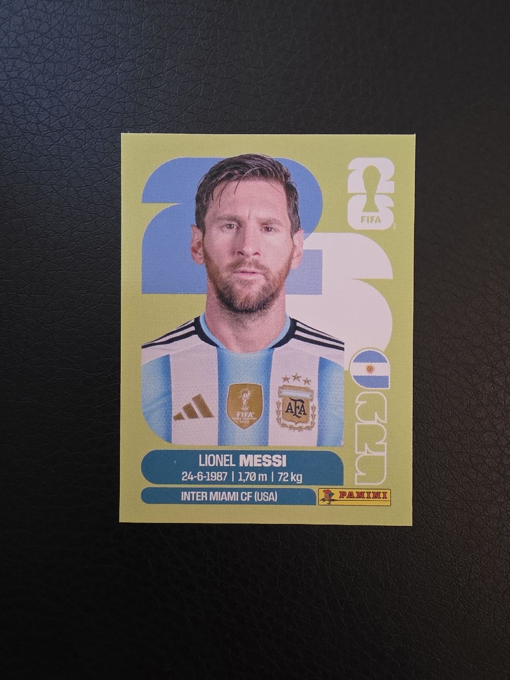 Panini Carte collezionabili: Panini Lionel Messi ARG 17 – Nuovo e nell'imballaggio originale da Genève venduto da mar_lidc