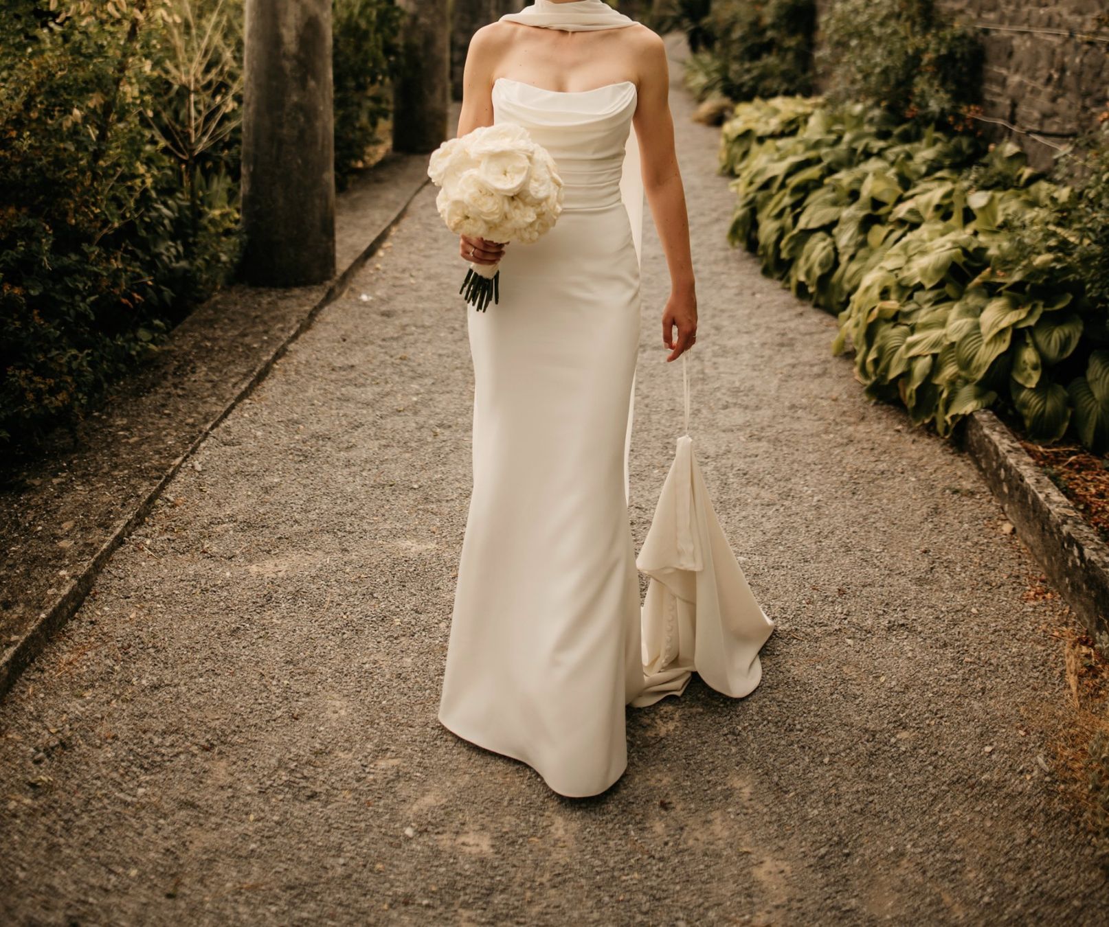 Vestiti: Secondhand Brautkleid Made with Love "Winter", Grösse 32-34 – Usato da Brunnen venduto da Herzig-Brautmode 2