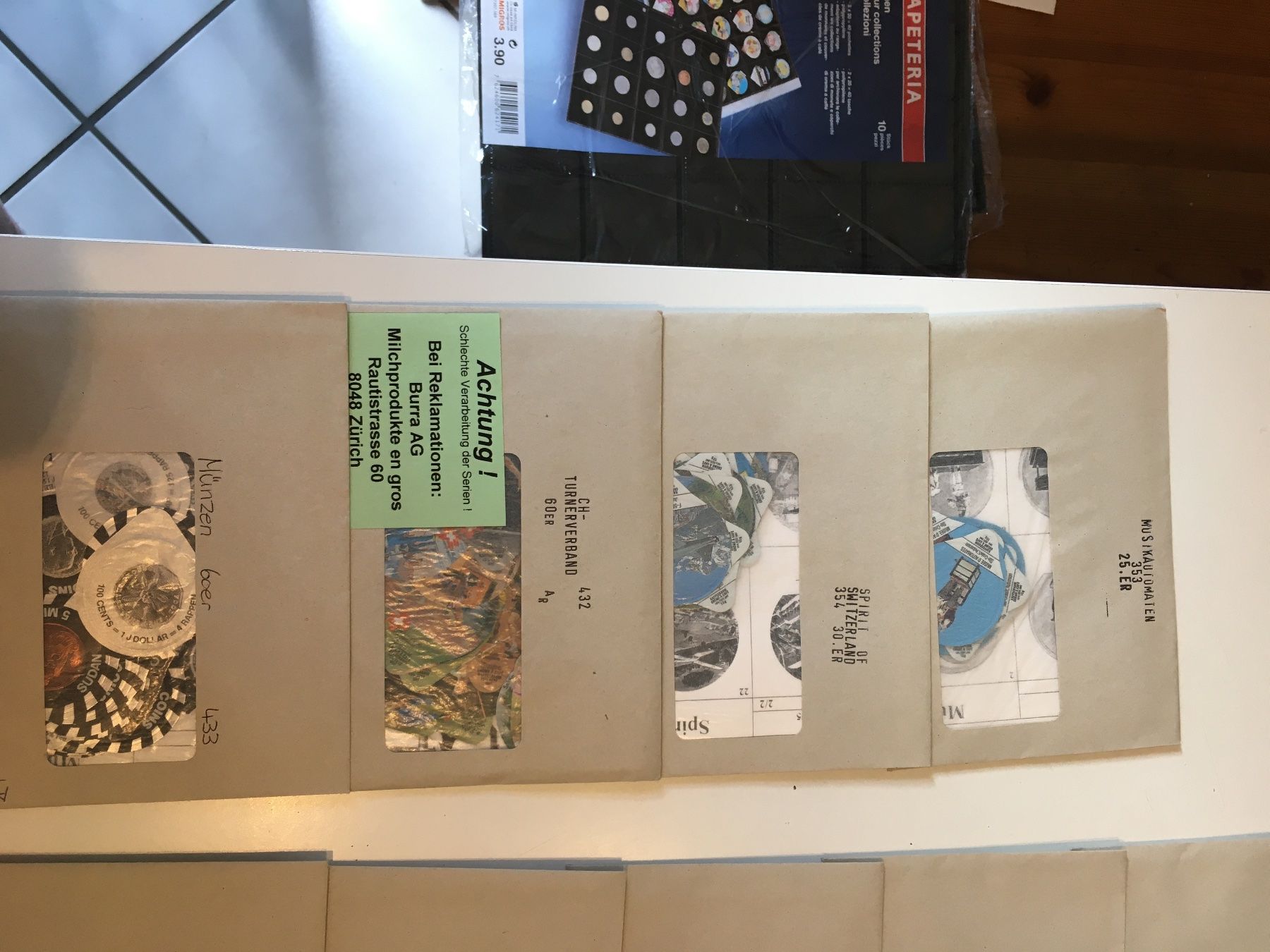 Kaffeerahmdeckel: Kaffeerahmdeckel / cremini caffè – Neu und originalverpackt aus Monte Carasso von Mi3Or 1