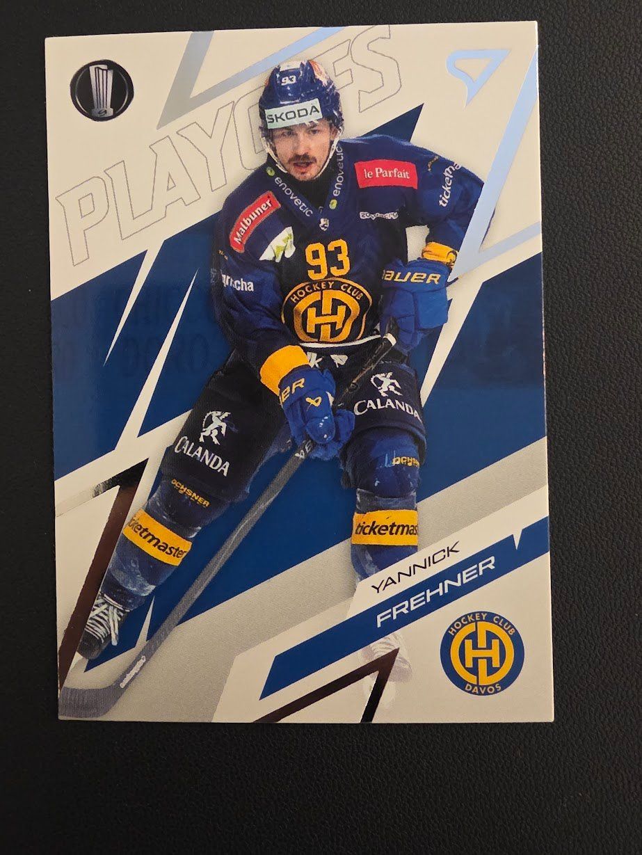 Sportzoo Sammelbilder & Trading cards: 2025/26 HCD Davos Yannick Frehner Playoffs – Gebraucht aus Bauma von Yotanke